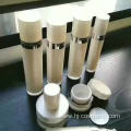 Acrylic pearl white cosmetic white pump lotion bottle cream jar cream bottle